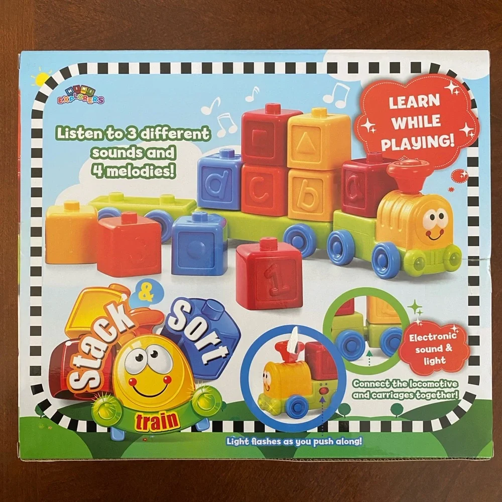 NIB Stack & Sort Train - Picture 2 of 2